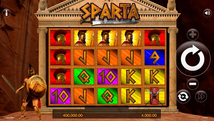 Sparta Maverick slot gameplay